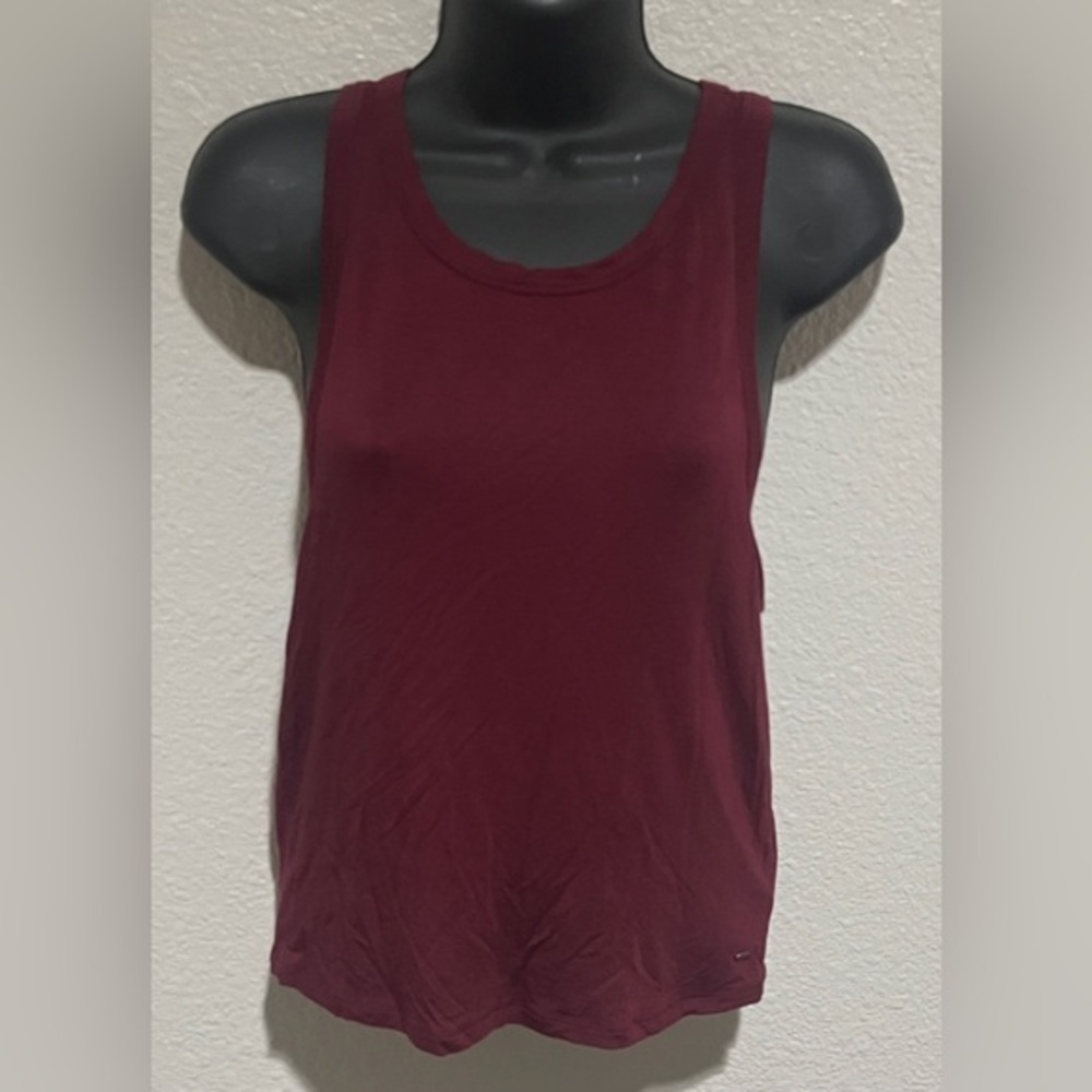 American Eagle Outfitters Deep Red Tank Top